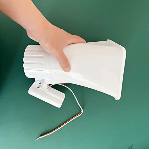 30W Alarm Siren Super Loud 130Db Electronic Horn Indoor/Outdoor Security Siren Dc 12V #TOP3