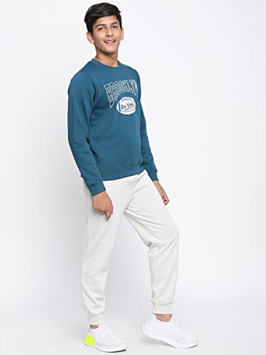 Image of Li'l Tomatoes Boys Fleece Winter Tracksuit Set | Full Sleeve Sweatshirt & Track Pant | Soft & Warm | 7-16 Years