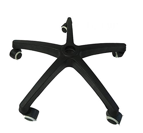 Image of GOYAL Office Chair Star Base Suitable for Every REVOLVING Chair Made Plastic with Regal Grey Black PU Wheel