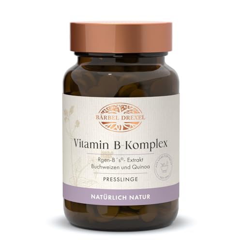 Vitamin B Komplex Tabletten aus rein natürlichen Quellen, keine Synthetik (92 Stk) B-Vitamine, B12, B1, B2, B3, B6 Naturheilkunde Bärbel Dexel