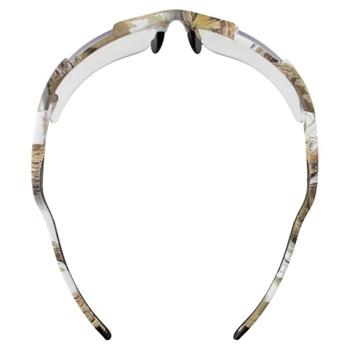 Global Vision Eyewear Metro WHT CAMO CL Metro Safety Glasses, Clear Lens, Frame, White Camo4