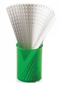 BOTE 25 REGLAS 15CM ALUMINIO GRADUADO