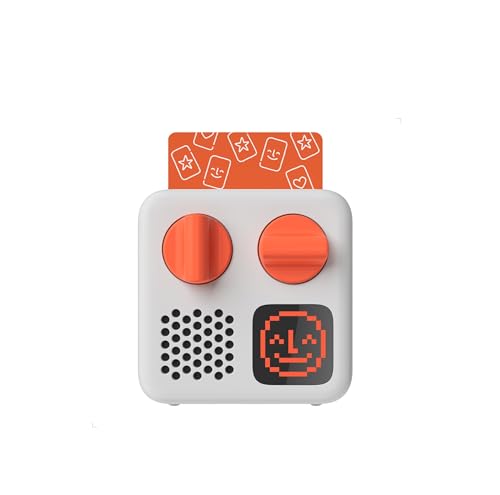 Yoto Mini (YM002) + Haz tu propia tarjeta, reproductor de audio Bluetooth sin pantalla para niños, dispositivo de viaje todo en 1, reproduce historias, música, podcast, radio, úsalo como altavoz o con Yoto Mini (YM002) + Haz tu propia tarjeta, reproductor de audio Bluetooth sin pantalla para niños, dispositivo de viaje todo en 1, reproduce historias, música, podcast, radio, úsalo como altavoz o con