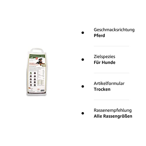 Hundefutter mit Pferd von SALiNGO – Premium Trockenfutter für Hunde
