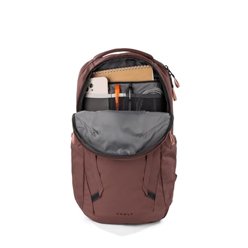 Image of The North Face Women's Vault Everyday Laptop Backpack - PFAS Free, Marron Purple /Pink Clay, One Size