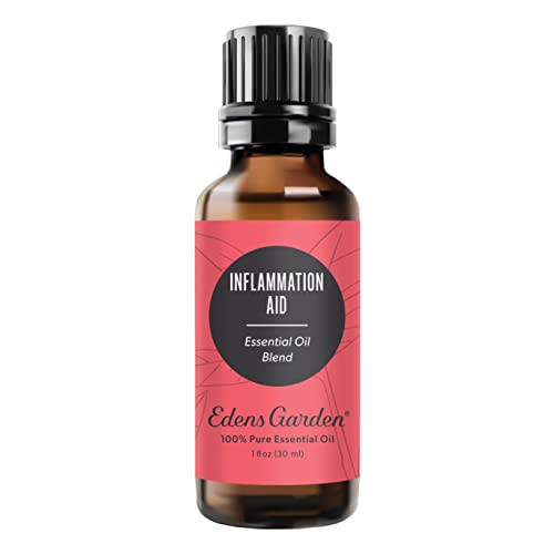 Edens Garden Inflammation Aid Essential Oil Blend- 100% Pure Premium Grade, Undiluted, Natural, Therapeutic, Aromatherapy, The Best for Skin, Face, Humidifiers 30 ml (1 fl oz)