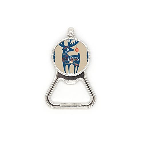 Décapsuleur cerf bleu en acier inoxydable durable pour fête - 2