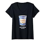 Photo Gallery donna design astoria queens maglietta con collo a v Photo Gallery donna design astoria queens maglietta con collo a v