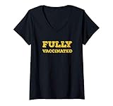 Photo Gallery donna fully vaccinated - men vaccinated women vaccinated maglietta con collo a v Photo Gallery donna fully vaccinated - men vaccinated women vaccinated maglietta con collo a v