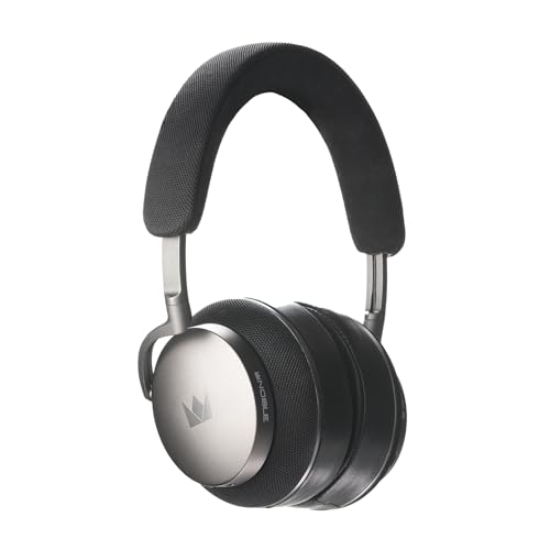 Image of Noble Fokus Apollo Over-Ear Wireless Headphones, Hybrid Active Noise Cancellation(ANC), Luxurious Materials, 80h Battery Life，Bluetooth 5.3 Silver Gray