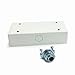 Nora Lighting NUA-802W LEDUR Junction Box for NUD-88 Series, White