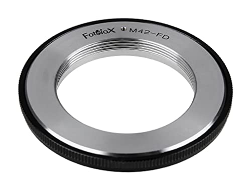 Adaptador de montura de lente Fotodiox Pro - Compatible con lentes M42 (rosca de 42 mm x 1) para cámaras réflex de 35 mm Canon FD y FL miniatura 2