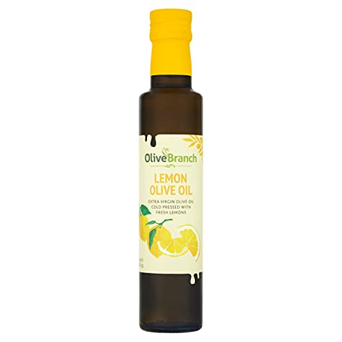 Olive Branch Lemon Extra Virgin Olive Green Oil, 250 Ml