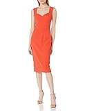 Polyester Dress the Population Damen Elle Kleid, Poppy, Klein