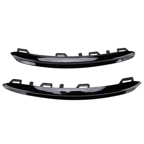 Embellecedor de rejilla Headerbs para parachoques de GLE Class W166, molduras negras de precisión 5