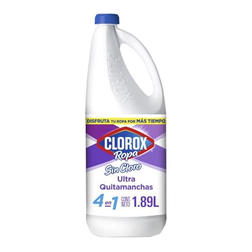 Opiniones de Como Decolorar Ropa los más solicitados. 44 Quitamanchas SIN CLORO Clorox Ropa 4 en 1 para ropa blanca 1.89 L