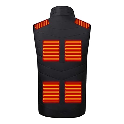 Heated Vest For Men And Women With 11 Heating Zones, Lightweight Heated Down Jacket, Electric Heated Motorcycle Vest #TOP5