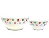 Churchill China Cath Kidston Buttercup Kleine und große Dessertschalen aus Porzellan