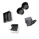 SHOOYIO 6-teiliges Zubehör-Set mit verstecktem Fach und zweilagigem Kühlschrank für effiziente Organisation, platzsparend