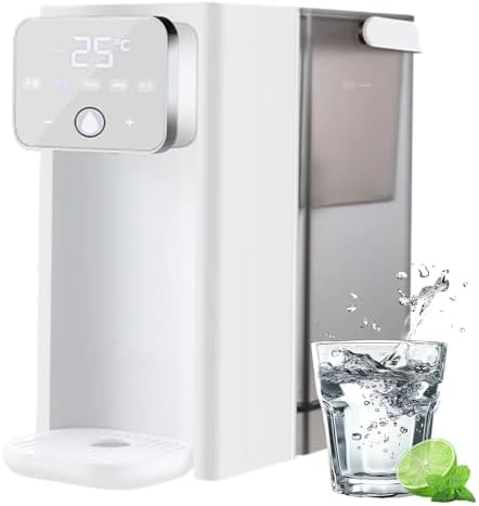Instant Hot & Cold Water Dispenser, 3L Purifier with LED Touch Screen, 2000W Fast Boil, Quick Heating for Home, Office