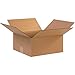 The Packaging Wholesalers 12-1/2 x 12-1/2 x 6 Inches Shipping Boxes, 25-Count (BS121206R)