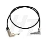HangTon Timecode Sync Cable 3.5mm TRS 00B 4 Pin Right Angle for Tentacle Sync RED Epic Scarlet Camera DSMC2 MONSTRO Helium Zaxcom QRX100 50cm