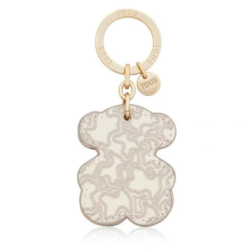 TOUS Llavero Triple Bear 2002203801 beige