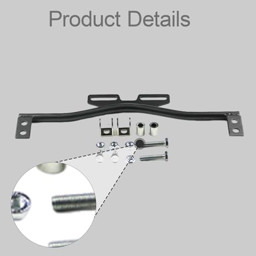 Support de phare de montage de qualité supérieure en fer noir pour moto