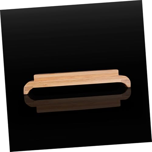 Bandeja de sushi de madera UPKOCH pequeña para servir miniatura 4