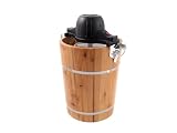 Vente-unique-M·quina de hacer helado GIVRETO de madera - 5.5 L