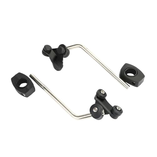 Pare-brise moto réglable pour réduire la fatigue du vent sur MT07 FZ6 MT09 XJ6 FZ1