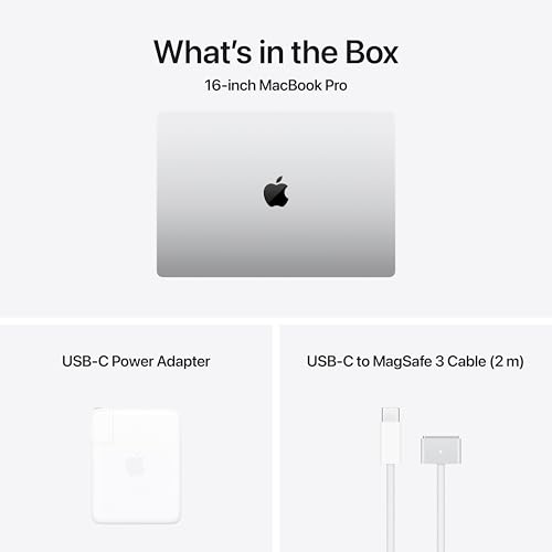 Apple 2024 MacBook Pro Laptop with M4 Pro, 14‑core CPU, 20‑core GPU: Built for Apple Intelligence, 16.2-inch Liquid Retina XDR Display, 24GB Unified Memory, 512GB SSD Storage; Silver by Apple - Image 6