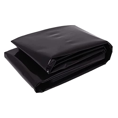 Rivestimento per laghetto in gomma flessibile resistente, spessore 0,2 mm, copertura rinforzata per laghetto per fontane, ruscelli e piscine, soluzione impermeabile resistente