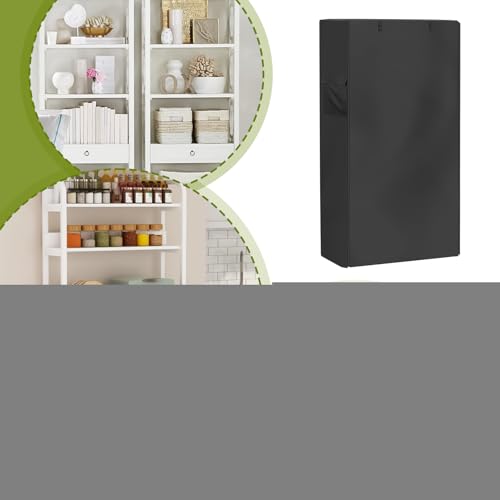 Fundas resistentes para estantes metálicos que evitan el polvo en el dormitorio 5