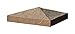 NextStone Faux Stone Post Cover Cap 10" x 10" - Brown