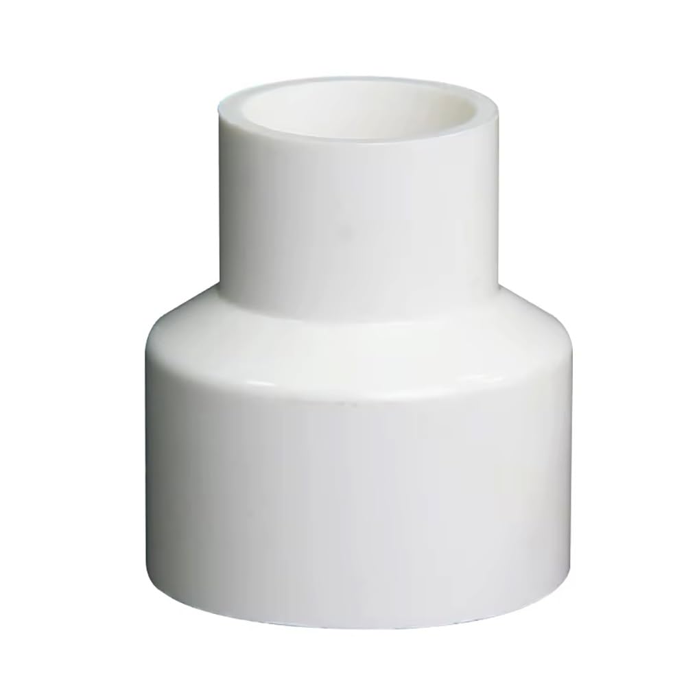 Connettore Riduttore Dritto In PVC 75-200 Mm (75-32 Mm/90-50 Mm/110-63 Mm) Blu/grigio/bianco – 1 Pezzo For Raccordo Tubo Acqua, Collegamento Adesivo(White,200-160mm)