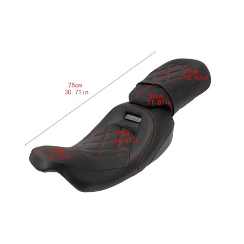 Asiento de motocicleta para evitar dolores de espalda en Road Glide 7