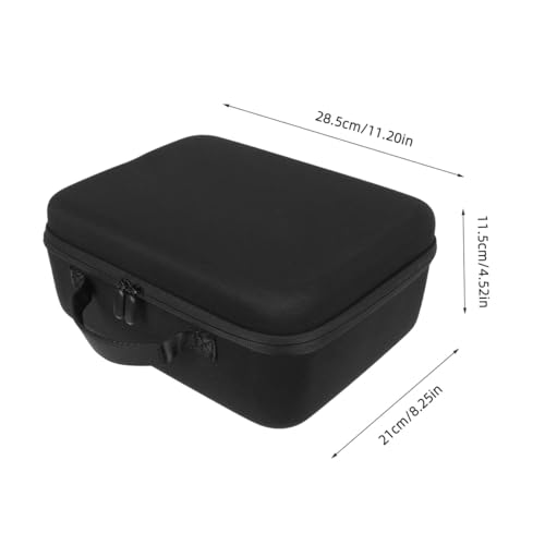 Étui en EVA pour sèche-cheveux Healeved : boîte de rangement portable noire pour voyage