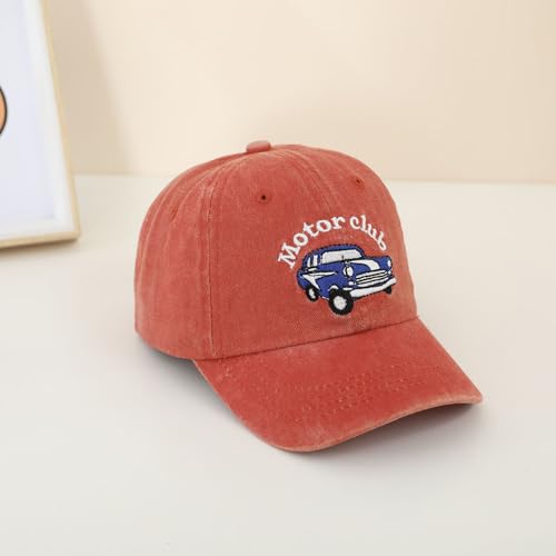 Toddler Boys Girls Sun Hat Cute Cartoon Car Letter Embroidered Baby Baseball Caps Kids Spring Summer Hats3