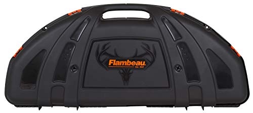 Block 6-Sided Arrow Archery Target With Polyfusion Technology, Black, 18 X 18 X 16 (B56700) & Flambeau Outdoors 6461Sc Safe Shot Bow Case, Portable Bow Storage,Black #TOP5