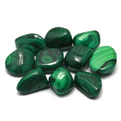 Pierre en malachite 20-25 mm CrystalAge pour soulager le stress visuel