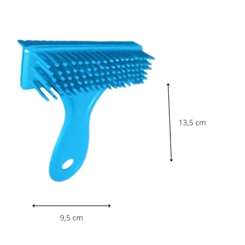 Kit 2 Comedouros Anti-Formiga 300ml + Rastelo para Gatos – Prático e Higiênico (VERMELHO)