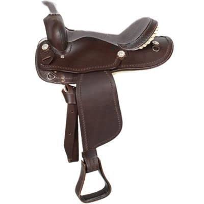Selle Western Junior SILVER STAR poney équipement équitation américaine