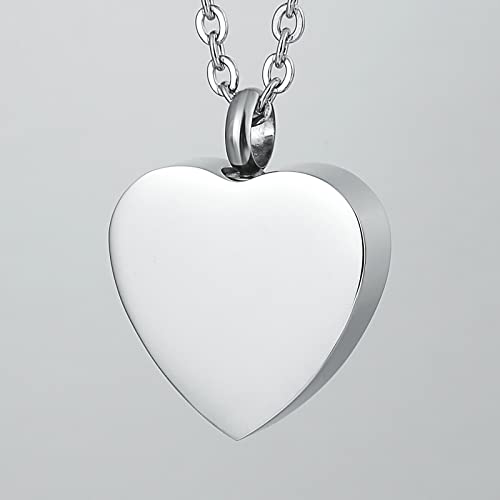 Collier pour le cœur de cendres, pendentif souvenir avec sac cadeau