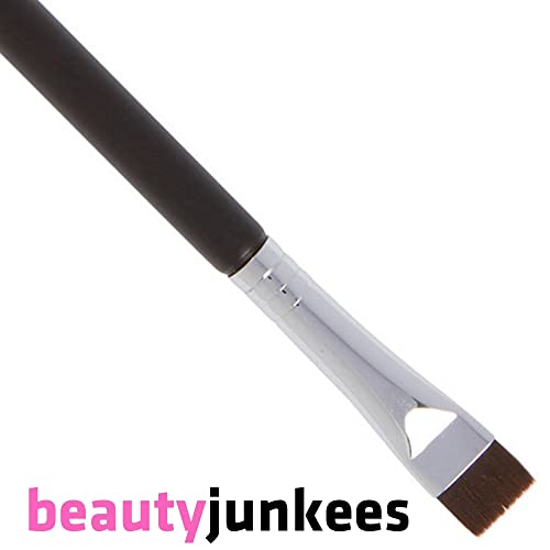 Flat Definer Eyeliner Brush Small Makeup Brush - Flat Makeup Brush for Sharp Defined Eye Liner Makeup Application, Small Flat Concealer Brush for Eyebrows Shaping, Eyeshadow, Powder, Gel, Cream