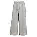 Adidas Women's All SZN Ribbed 7/8 Length Wide Leg Pants, Medium Grey Heather, XX-Small