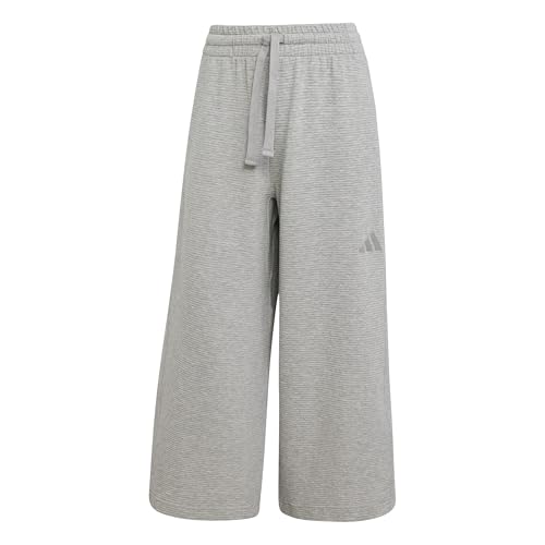 adidas Women's All Szn Ribbed 7/8 Length Wide Leg Pants2