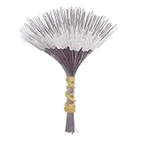 Jeorywoet 300 Stück Schwimmer-Gummistopper, Angelstopper, Schwimmer, zylindrische Raumbohne, Fischschnur-Zubehör