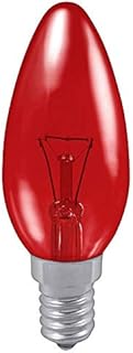 5X Fireglow Candle Bulbs 40w SES