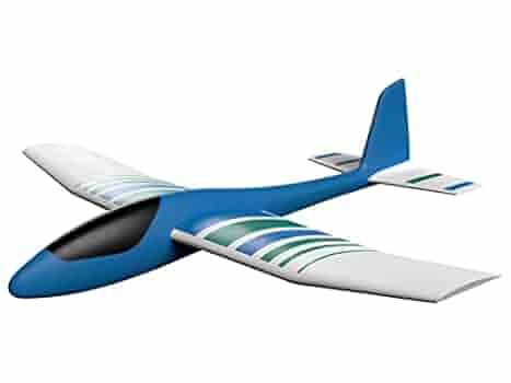 Avion Enfant 4 Ans 37 Cm Avion Jouet Enfant 4 Pièces, Avion Polystyrene Planeur, Extérieur Jeu Anniversaire Enfant Exterieur